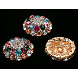 BLINGKNAPP  Flerfarget